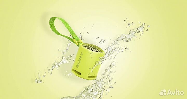 Портативная акустика Sony SRS-XB13 Lemon Yellow