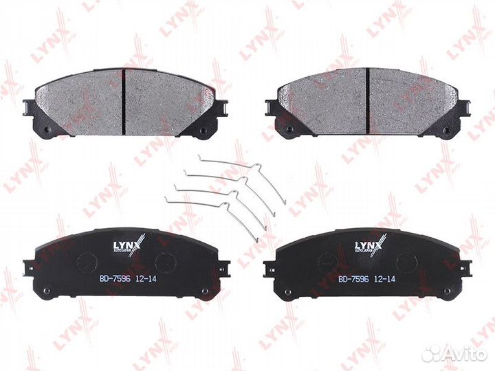 Колодки тормозные дисковые перед