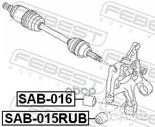 Сайлентблок рычага subaru forester/impreza/lega