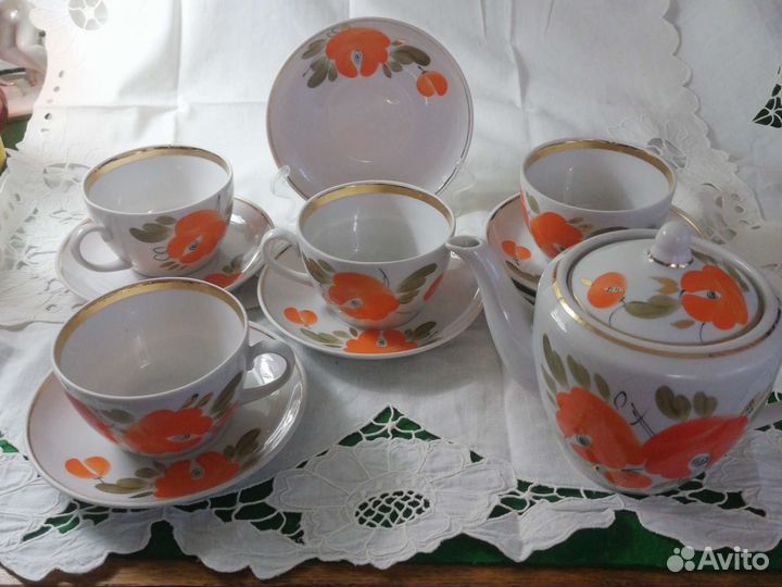 Сервиз чайный СССР