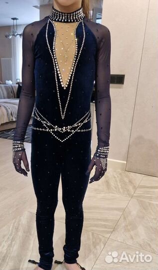 Комбинезон для фигурного катания 125-130