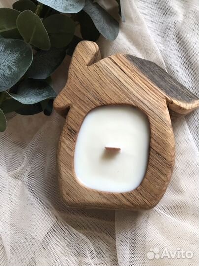 Свеча в дереве