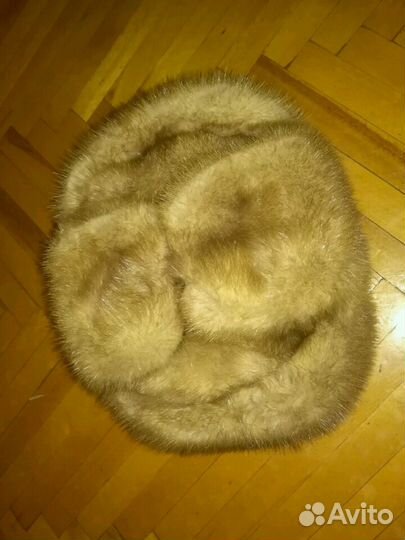 Мужская андатровая шапка