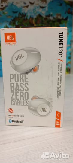Беспроводные наушники jbl tune 120 tws