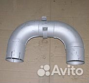 Труба приемная глушителя маз-54320 544010-1203032