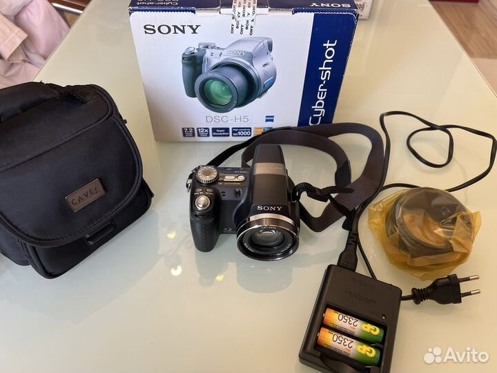Компактный фотоаппарат Sony DSC-H5 cyber shot