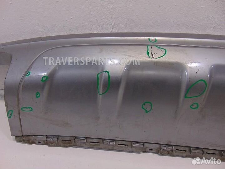 Юбка бампера заднего