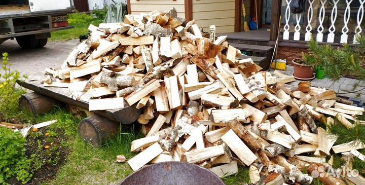 Дрова Березовые от производителя в Выборге