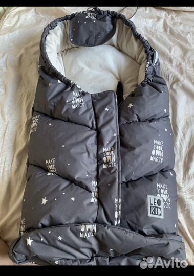 Конверт в коляску leokid