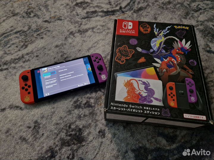 Nintendo switch oled pokemon