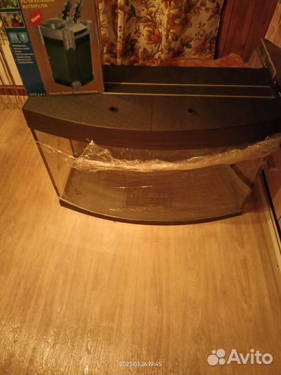 Аквариум, фильтр, компрессор