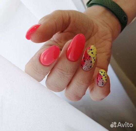 Маникюр покрытие гель-лак