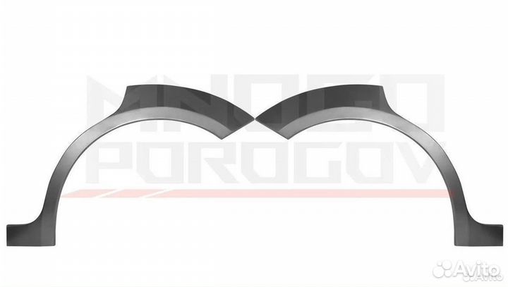 Арка заднего крыла Daewoo Matiz