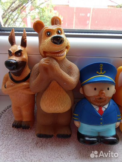 Резиновые игрушки СССР