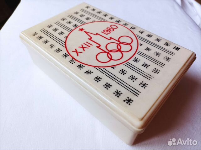 Шкатулка пластиковая СССР