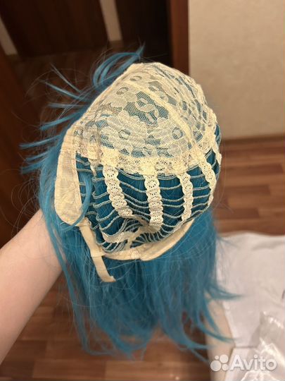 Парик бирюзовый для косплея