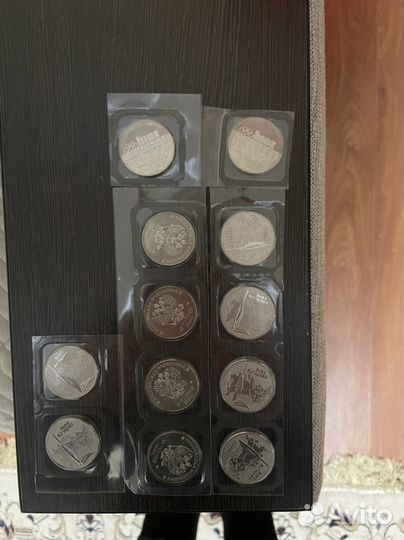 Юбилейные олимпийские монеты