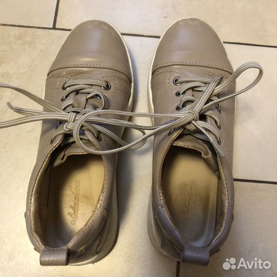 Кеды натуральная кожа 33