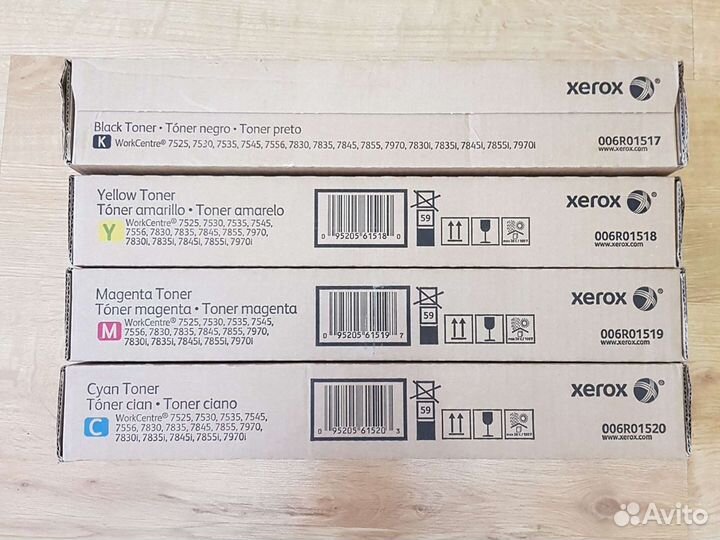 Картриджи Xerox