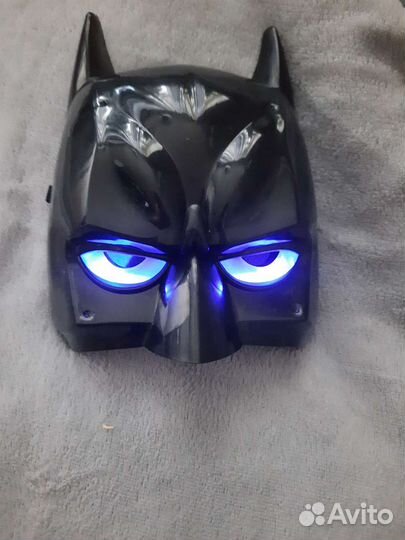 Маска бетмэна детская, светится