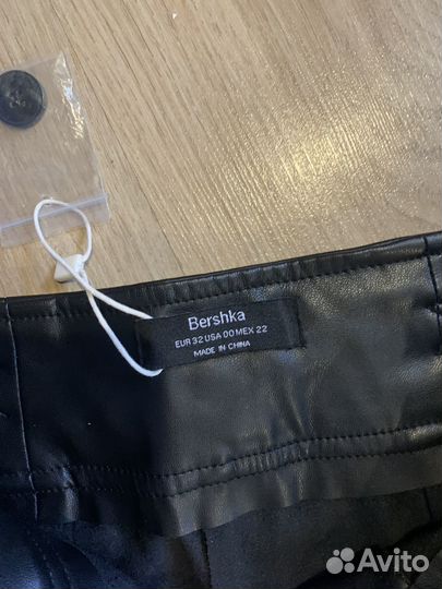 Брюки кожаные