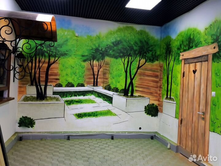 Роспись стен