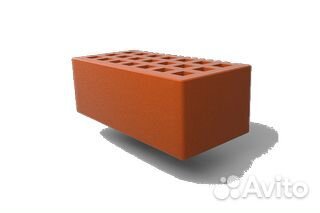 Облицовочный кирпич красный 1.4нф