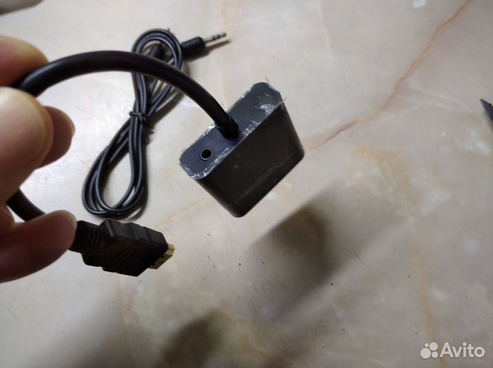 Переходник hdmi - VGA со звуком