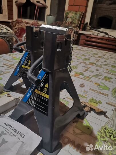 Подставка страховочная 3т. nordberg с накладками