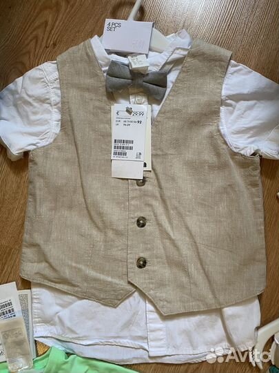 Рубашка с жилеткой