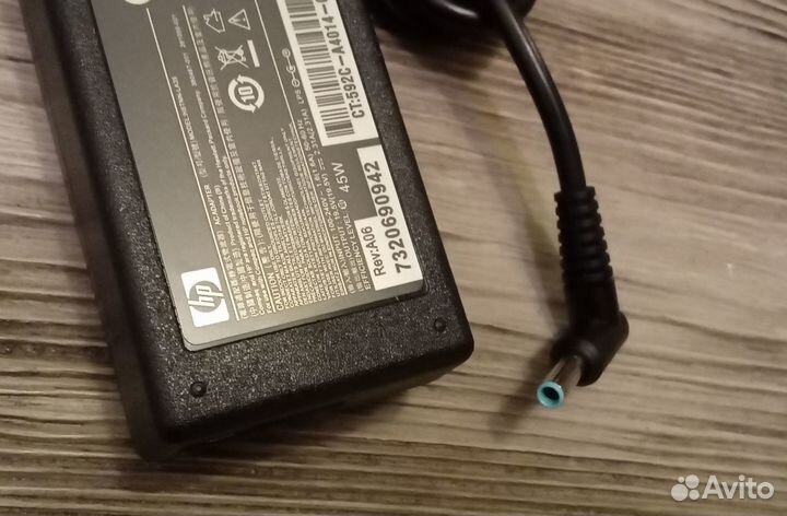 Блок питания HP 14s-fq0018ur: адаптер 19.5V 2.31A