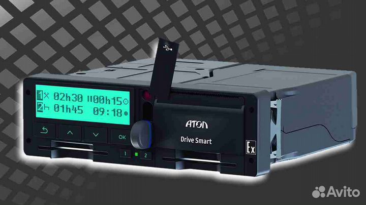 Тахограф atol новый с чипом нкм (под гарантию)