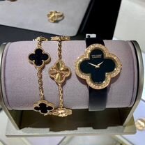 Золотой браслет van cleef