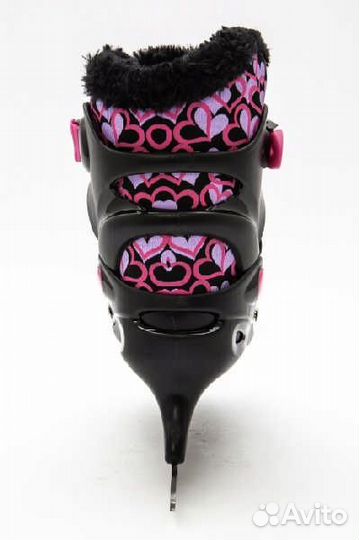 Коньки детские раздвижные TT Arctic girl р.26-29