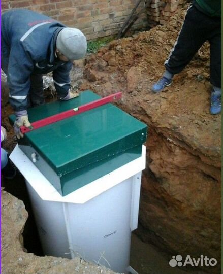 Септик автономный + установка