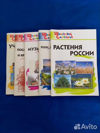 Школьные словари 5 шт