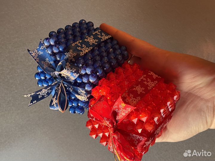 Елочные игрушки ручной работы