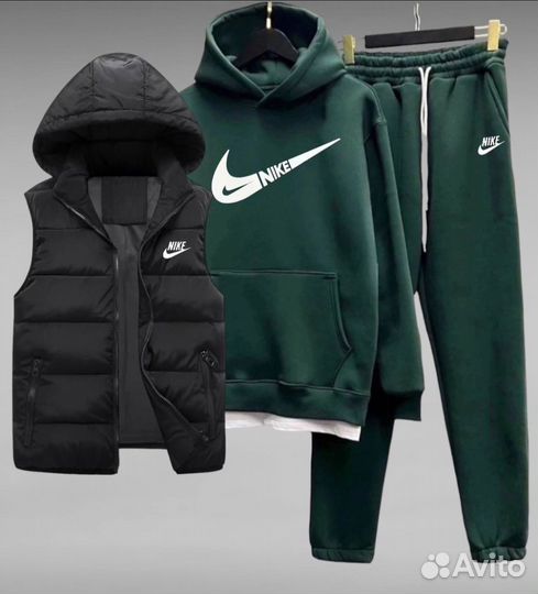 Спортивный костюм с жилетом