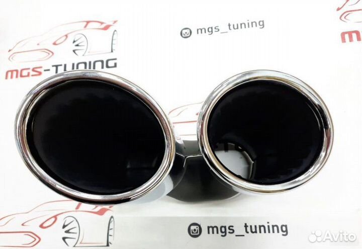 Насадки на Mercedes стиль A45 AMG v177 chrome
