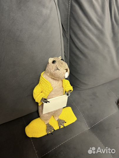 Игрушка бобер