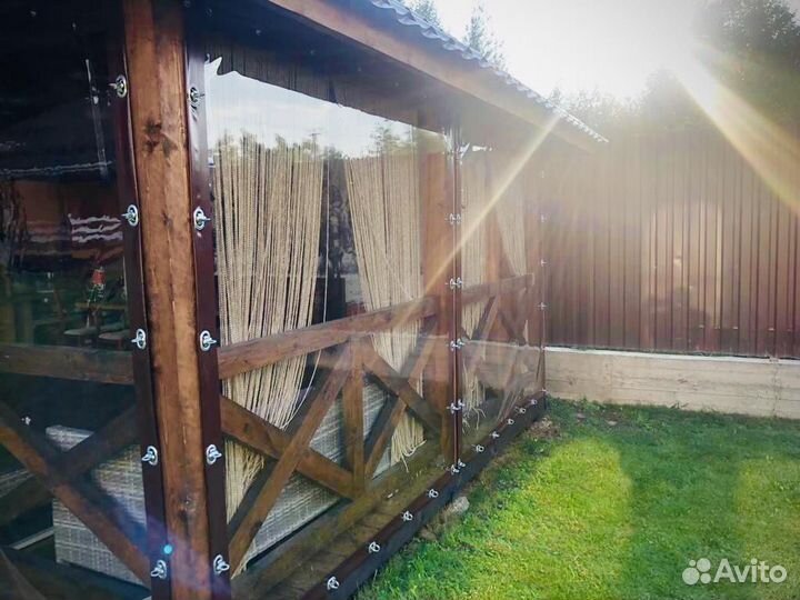 Мягкие окна на беседку, террасу, веранду