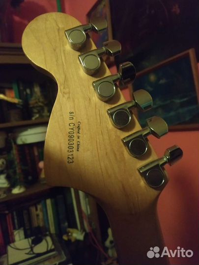 Гитара fender squier affinity stratocaster