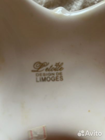 Ваза для фруктов, Лиможский фарфор, Франция