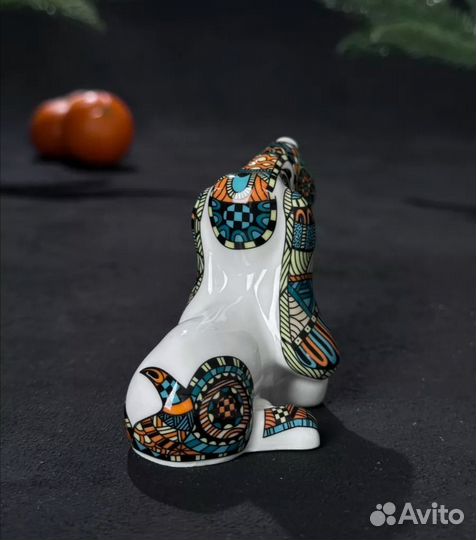 Бассет хаунд фигурка