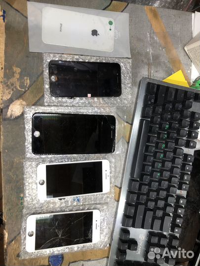 Лот запчастей для iPhone новые и б/у