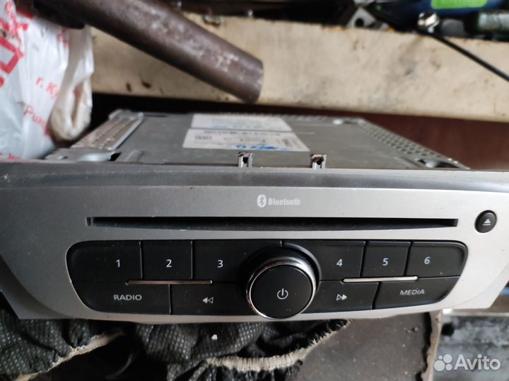 Магнитола гранд сценик