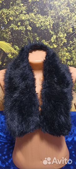 Меховой воротник из искусственного меха