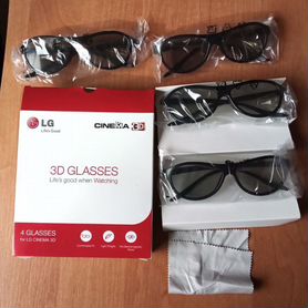 3D очки для телевизора LG 4шт