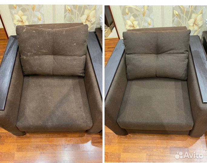 Химчистка мягкой мебели удаление пятен запахов