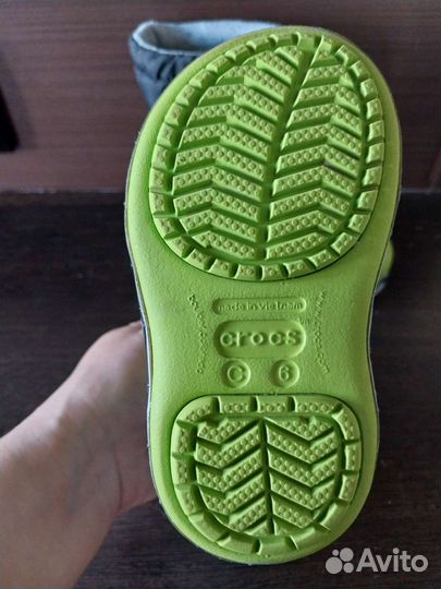 Сапожки Crocs C6